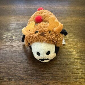 NWOT Disney Tsum Tsum Mini Goofy 3.5" Reindeer Deer Christmas Advent Japan 2016